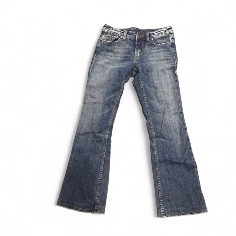 Miss Me Flare Jeans in Classic Blue